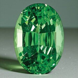 6 x 4 mm Oval AAA Chrome Tourmaline Gemstone - Live Show Listing